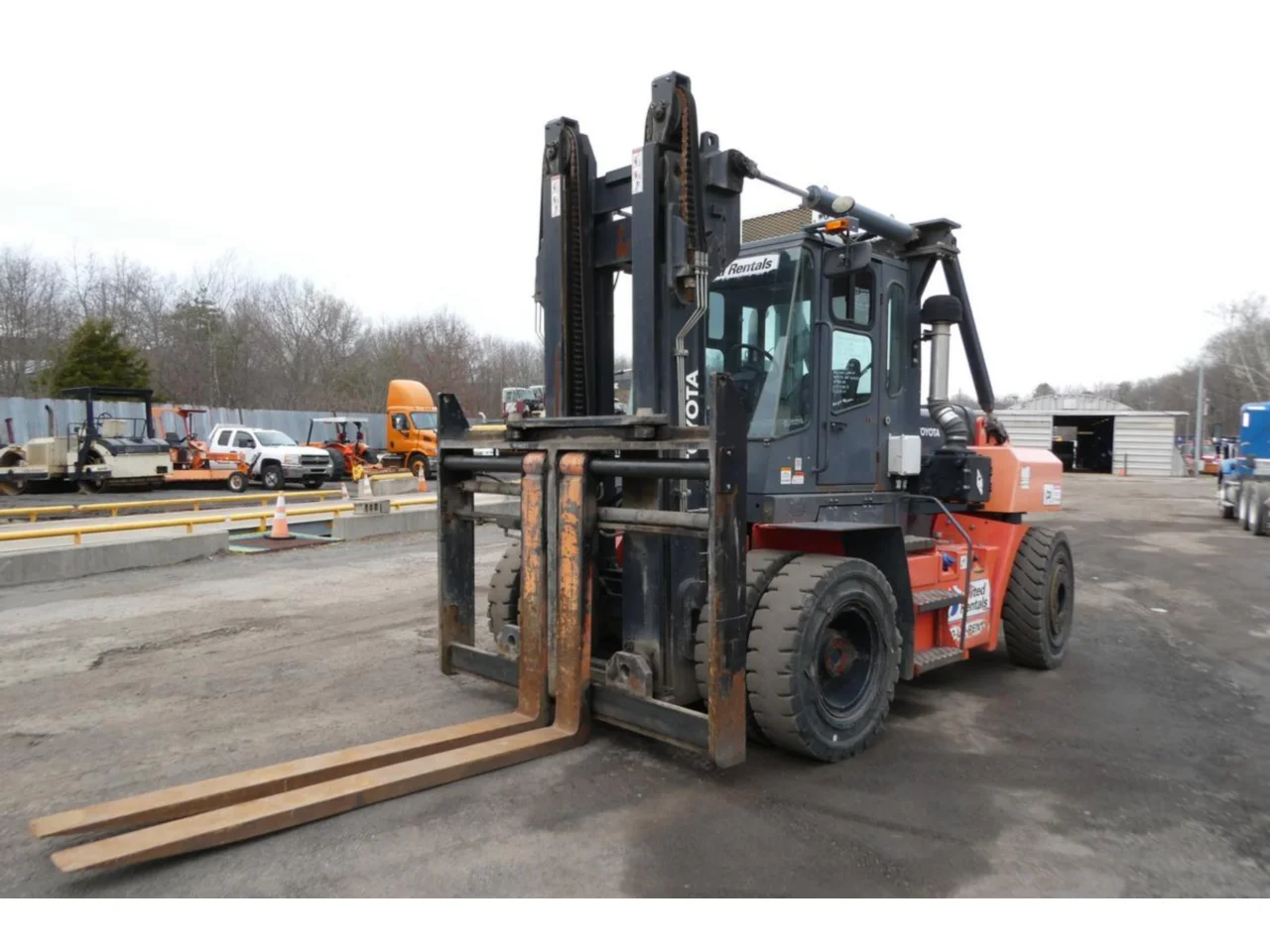2018 Toyota THD3000-24 — 30,000 lb Diesel Forklift